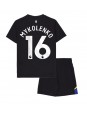 Billige Everton Vitaliy Mykolenko #16 Tredjedraktsett Barn 2025-26 Kortermet (+ Korte bukser)